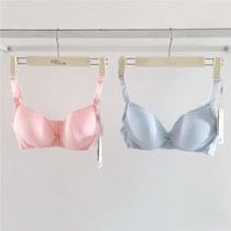 Yunxiang nursing bra open buckle no rim soft cup Maternity underwear dot mold cup feeding bra 16-19