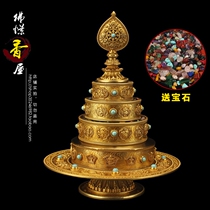 Buddhas Incense House Hui Bao Nepal Pure Bronze Manza Pan Man Tea Roman Da Pan Manda Tray Dense Buddhist