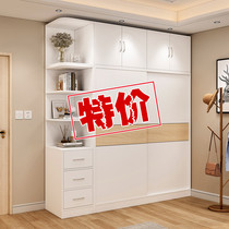 Wardrobe Home Bedrooms Modern minimalist Economy Type of children Chest Room Rental room with hanging wardrobe Push Ramen closet