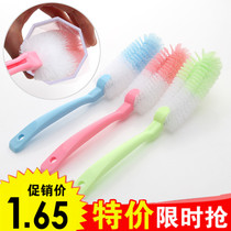 Long Handle Cup Brushed Water Cup Tea Cup Glass Cup Cleaning Brush Cleaning Cup Brushed Bottle Brushed Kitchen Wash Cup Brush