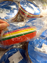 Chongqing IKEA domestic Karas plate fruit plate multi-color plastic plate 6 microwave ovens available