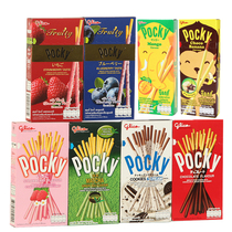 Thailand imported casual snack Gree Gao Pocky Baqi matcha chocolate strawberry chocolate cookie stick