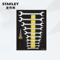 STANLEY STANLEY 11-piece set of double-opening wrench tool holder wrench set of wrench LT-019-23