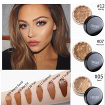 European and American makeup black Foundation liquid sample cream concealer spotted Acne Repair men and women students bronze wheat dark skin color