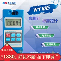 Wetter WT10E high-precision AC DC high scooters weak magnetic field residual magnetic Tesla meter neodymium iron boron 0 0001MT