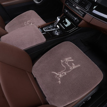 2021 new car seat cushion winter BMW 5 Series X5 single piece pure wool short plush blanket cushion
