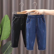Boys Jeans Spring and Autumn Casual Pants Childrens Autumn Western Style Pants