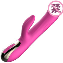 Female thunder impact Rod heating heating vibration massage stick automatic suction masturbation cunnilingus sex products