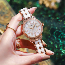 2021 new Swiss nameplate ladies watches ceramic waterproof fashion Top  small crowdsourced luxury machinery Table