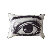 Big eyes waist pillow collection designer cushion decorative pillow Monschau core sofa cushion satin