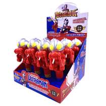 Little man lollipop robot with trekking lollipop candy childrens toy robot Altman eating sugar