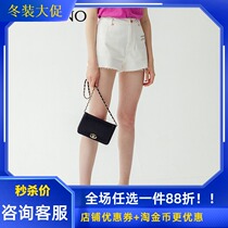 Manyanu shopping mall with fashion letter printed wool denim shorts women 2019 new summer MJ22BA026