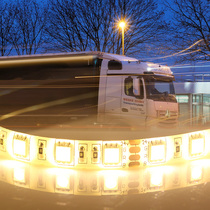Chuangxiang 24V patch waterproof truck lighting decoration LED light source light strip low pressure drop glue high bright light strip