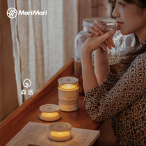 MoriMori Bluetooth 3 segment mini candle light COMBO audio USB charging dimmable LED night light gift