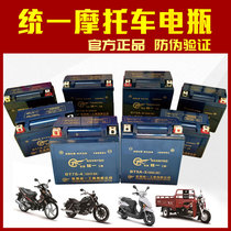 Motorcycle dry powder battery unified 12v Yuasa 125 pedal tricycle curved beam YTX9a7a-BS universal battery