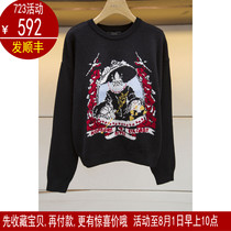 Spot AIVEI Ai Weiwei 2021 autumn special cabinet wool-knitted sweatshirt N754902C PENDANT PRICE 1480