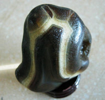 Qiqihar Nenjiang Water rushing Manau stone Elephant-shaped stone exquisite natural formation of dragon and dragon tattooy manau raw stone