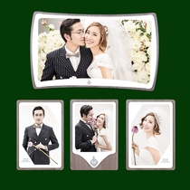 Wedding photo Enlarge photo Family photo Children photo Hanging living room room Nordic Korean style large photo frame Hanging wall Rhine
