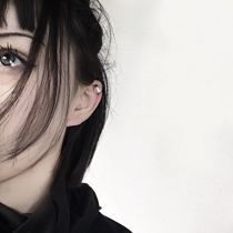 FUNCKFASSS-cold wind simple pearl ear clip ear clip