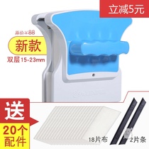 Double-sided magnetic glass window cleaner Eraser artifact Household window scrubbing special tools High-rise air scraper window cleaner
