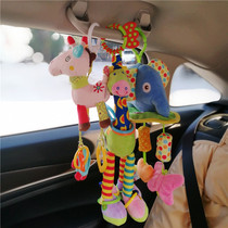 Baby car appease toy car car back row toddler Baby watch Toy pendant coax baby hanging ornaments bed