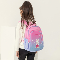 Balabara girls school bag gradient color 2021 autumn winter new children double shoulder bag foreign air 207321166001