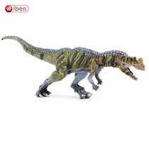 Foreign trade new Jurassic simulation horn-nosed dragon dinosaur toy Plastic animal model children boy birthday gift