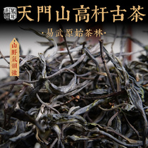 2020 Spring Tea Yi Wu Tianmen Mountain Ancient Tree Tea High Pole Pure Material Yunnan Puer Tea Sheng loose tea 500g