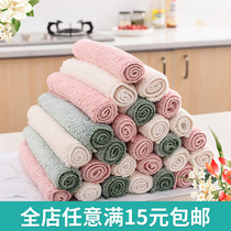 Kitchen not stained with oil dishcloth Home rag housework cleaning towels with no water to remove hair thickened oil Lili to remove dishwashcloth