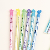 Chinese pencil twelve constellations students with creative cute super cute girl heart ins Tide high Yan value good-looking net red writing pen HB writing childrens student pencil flagship store 6927