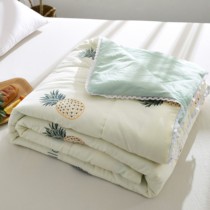Cotton summer thin quilt one meter five summer cool quilt pure cotton air conditioning by double 2 0M washable machine wash students thin
