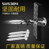 Fastening the tapping fixed nail stainless steel Auger concrete cement steel nail screw self-screw tail strength