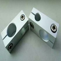 Optical axis steel pipe cross fixing clip Pillar bracket Cross connecting piece fixing block Cross round rod fixing seat tube clip