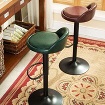 American bar chair retro wrought iron bar chair bar chair bar stool rotating lift chair coffee chair wrought iron front bench chair do