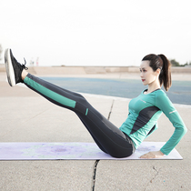 Spring Autumn New Yoga Suit Sports Suit Women Long Sleeve Fitness Beginners Professional Speed Dry Display Slim Running Big Code Fat Mm