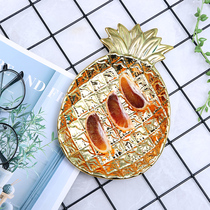 Nordic Fruits Pan Snack Pan Home Living Room Tea Table Light Lavish Fruit Tray Minimalist Modern Front Desk Candy Dishes Delicate