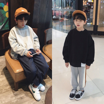 Clearance does not return boys plus velvet clothes tide children's clothing children's padded warm jacket children's foreign style winter clothing