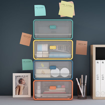 Office desktop storage box drawer small stationery snacks storage student sorting rack dormitory artifact