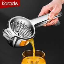 Manual Juice Extractor Stainless Steel 304 Fruit juice Home Juice Extractor Lemon Clip Press Juicing Machine Fried Orange Seminal