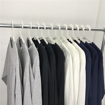 cuibuju 20 Korean edition solid color round neck long sleeve T-shirt mens top cotton T-shirt loose base shirt couple