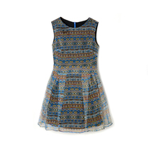 Thanksgiving feedback #9 charm high-end AB0A0073 with silk high waist slim sleeveless dress female summer