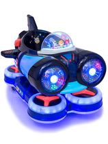 Slot rocking car 2019 new commercial home baby electric supermarket with music airship Children rocking machine