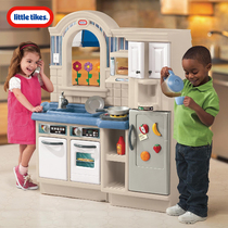 Original imported American Taek double-sided luxury kitchen for men and women Baby cooking kitchen utensils set simulation kitchen