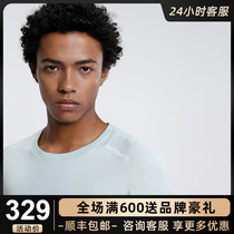 HOTSUIT Post-Show Sports Short Sleeve T-shirt Male Round Collar Summer Outdoor Running Fitness T-Shirt Man Half Sleeve Summer