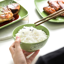 Belain melamine bowl Rice bowl Fast food bowl Melamine soup bowl Porridge bowl Japanese tableware plastic bowl Hot pot shop small bowl