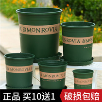 Universal printing 1235 gallons deep flowerpot resin plastic large flowerpot balcony planting greens