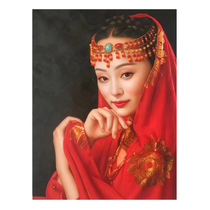 (new product) Double eleven photographed 8 8 fold Chen Xiangxun Classical Beauty boutique oil painting big size