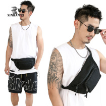 Multi Pocket Light Casual Long Belt Obesity Mens Purse Sport Large Capacity Travel Chest Bag Multifeature Mens Bag