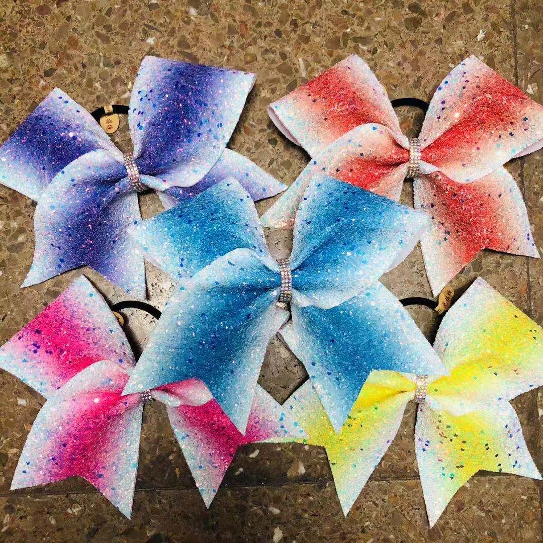 Professional custom-made cheerleading headwear cheerleading headwear bow cheer cheerleading head flowers from 10