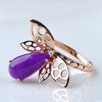 The effect of natural ring main stone 2 5 karat 18-carat diamonds 17646